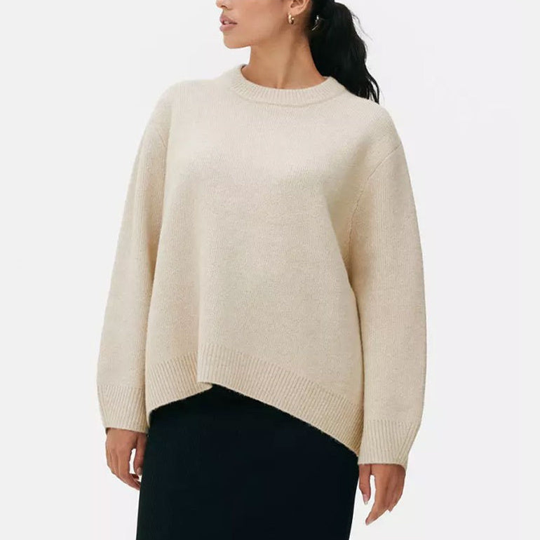 Crew Neck Pullover Sweater