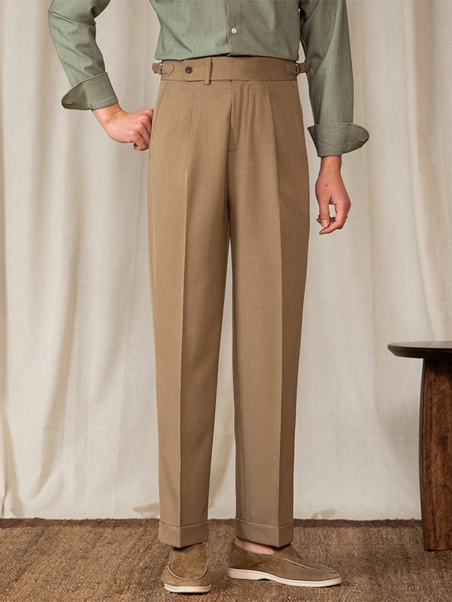 British Retro Casual Trousers