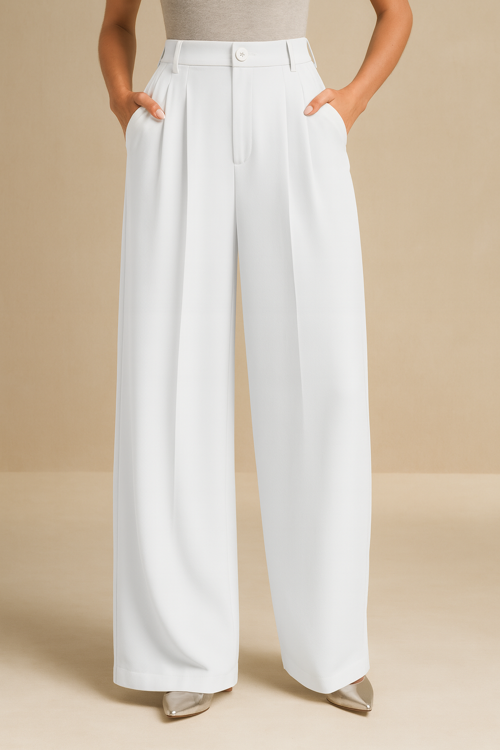 Business Suit High Waist Pants