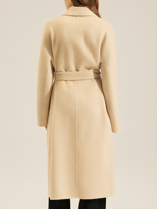 Camel Chic Belted Trench