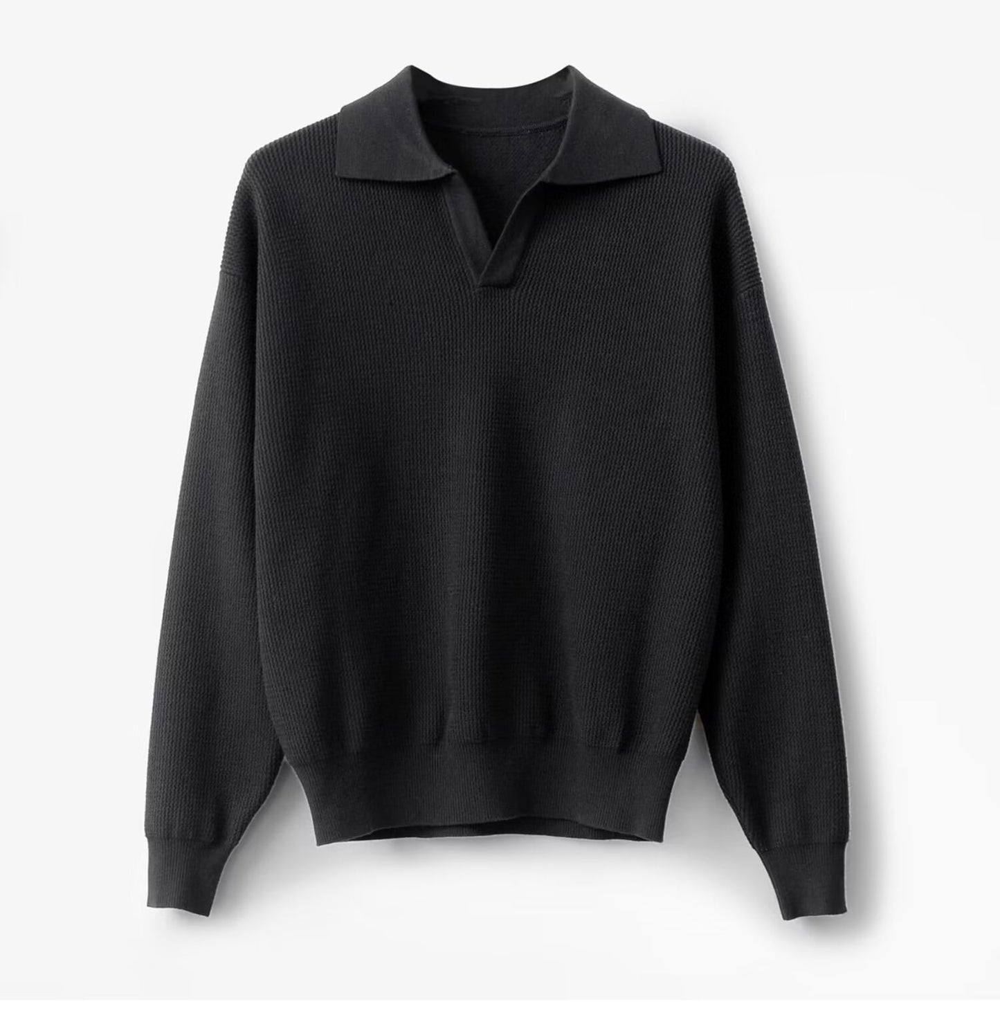 Solid Knitted Pullover