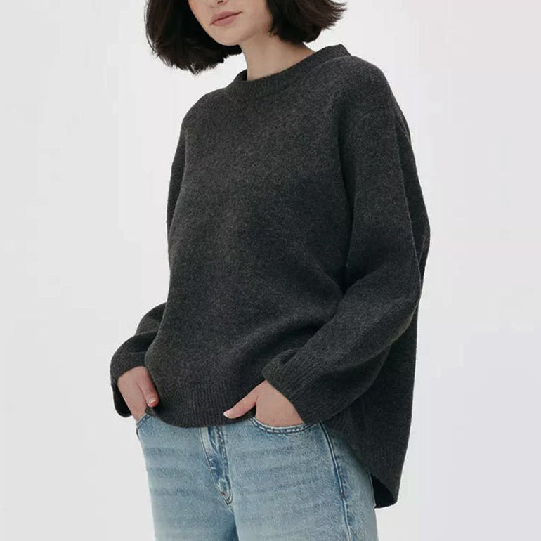Crew Neck Pullover Sweater