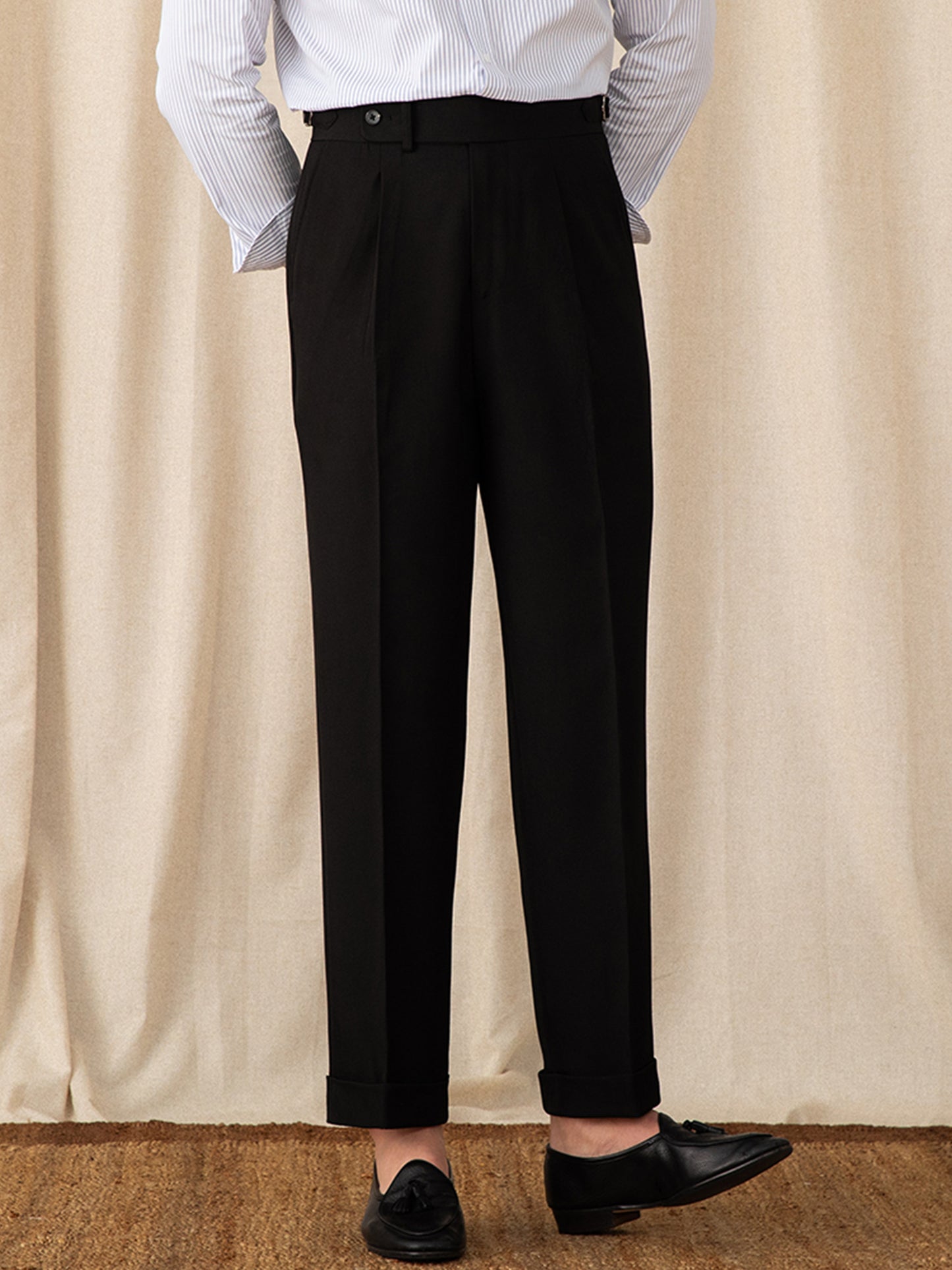 British Retro Casual Trousers
