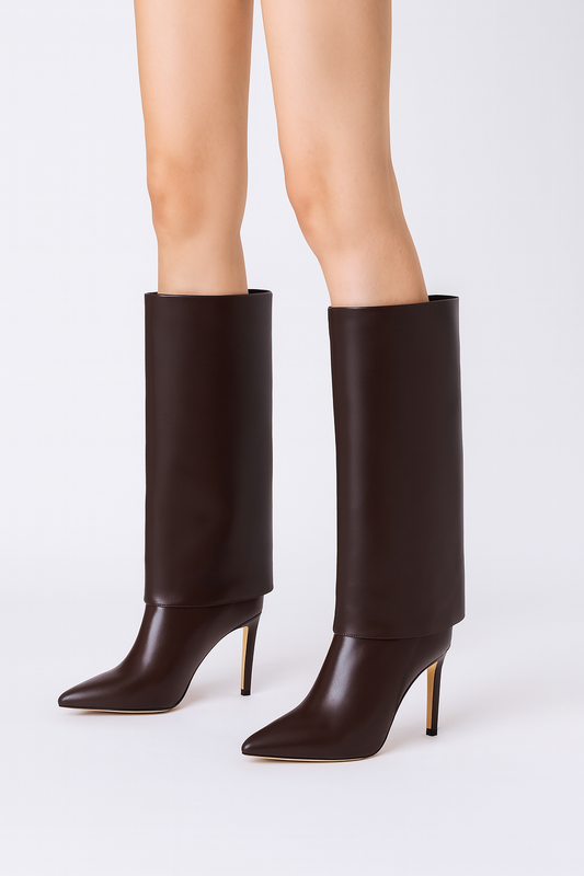 Cowhide Leather Boots