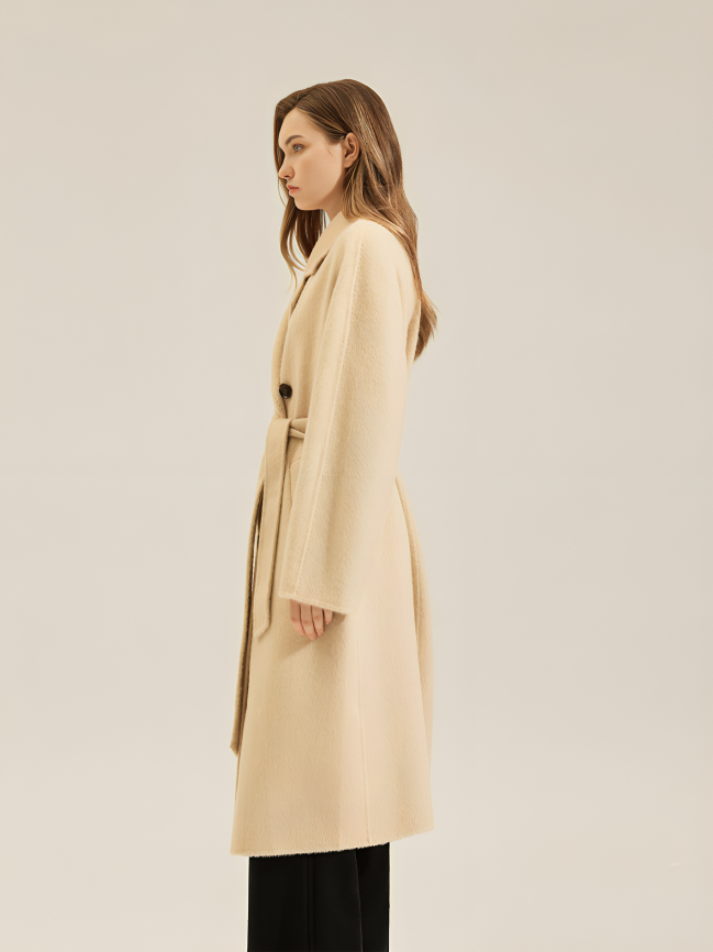 Camel Chic Belted Trench