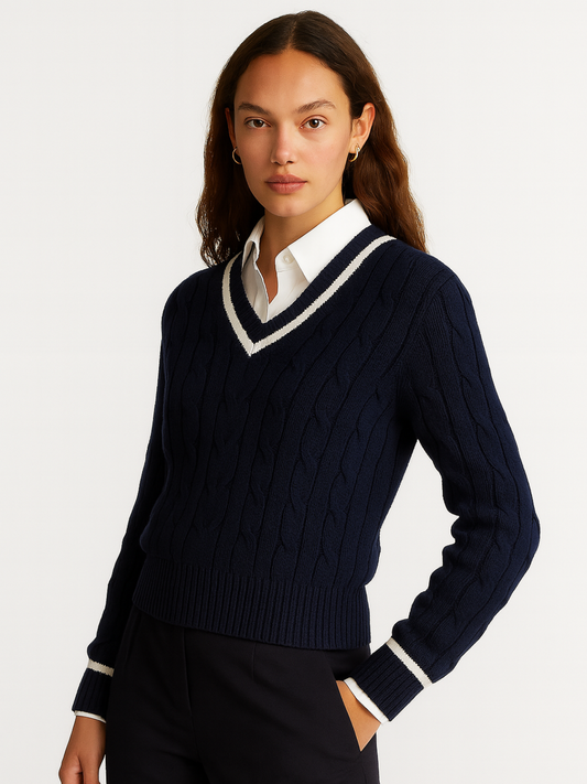 Signature Club Cable Sweater