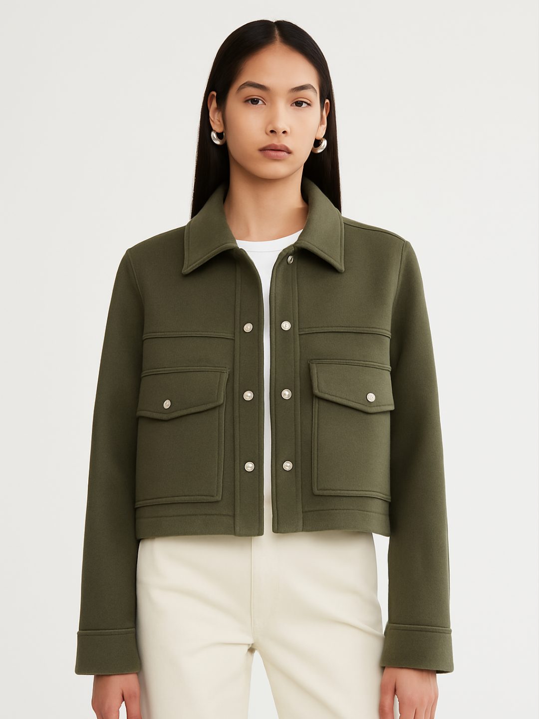 The Verde Luxe Utility Jacket