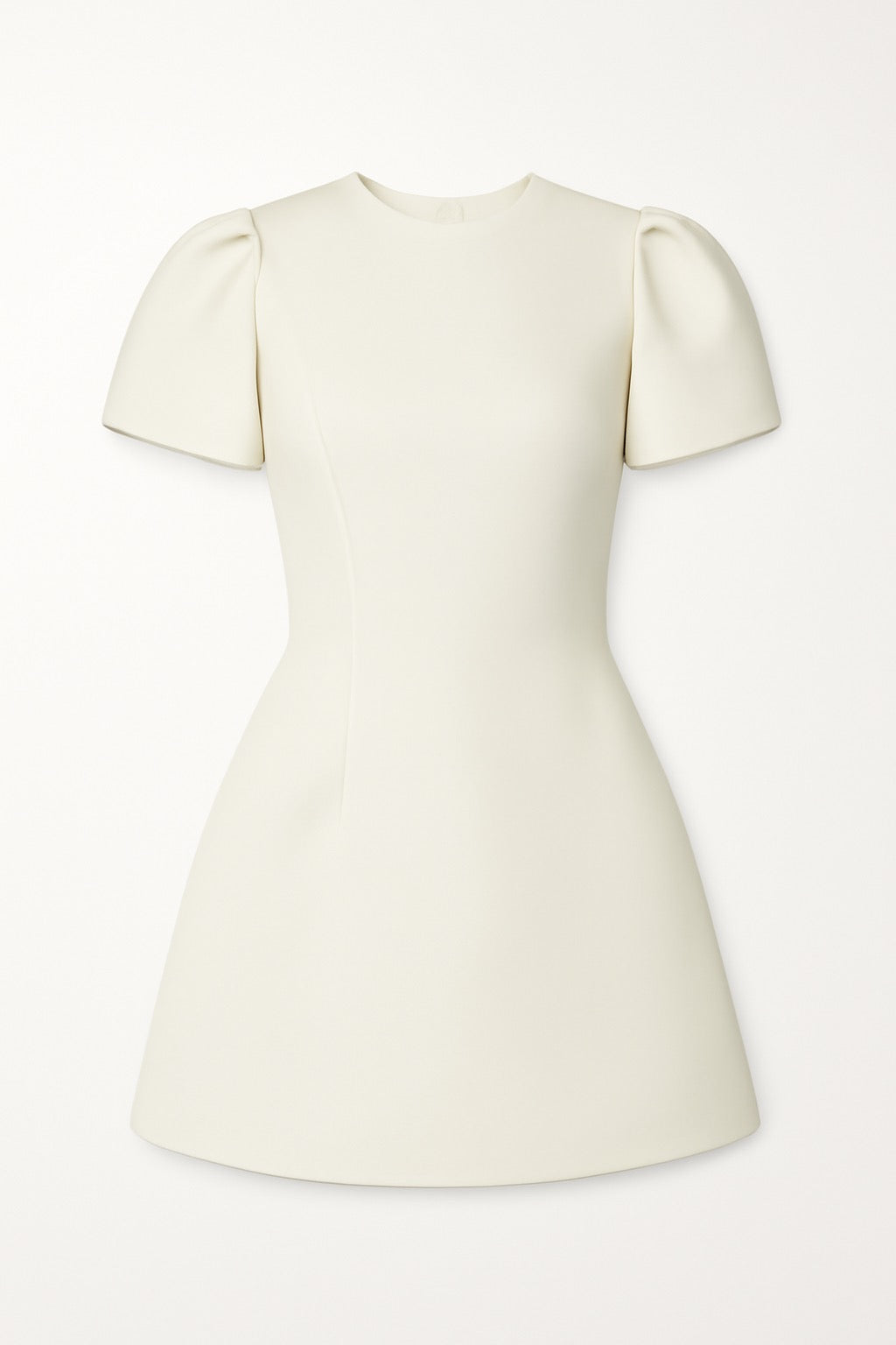 Elegant Half Turtleneck Back Hollow Dress
