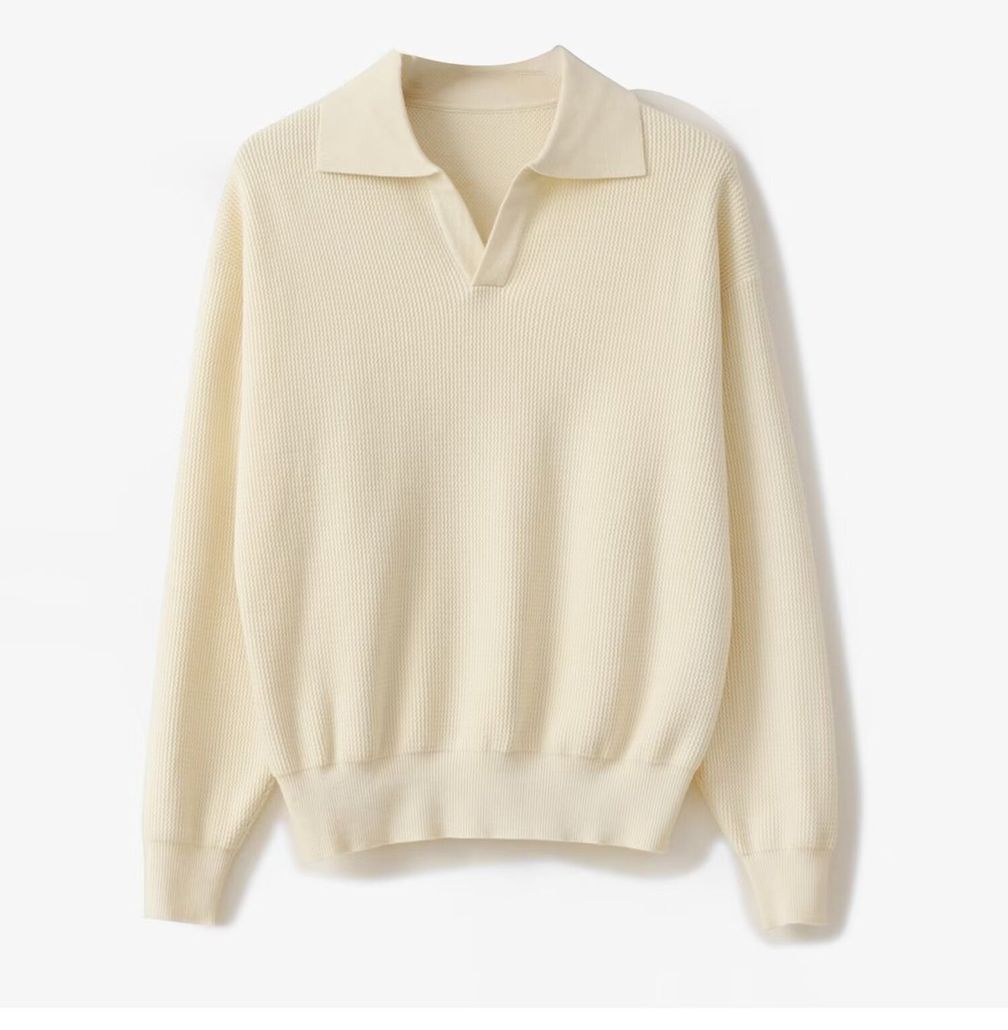 Solid Knitted Pullover