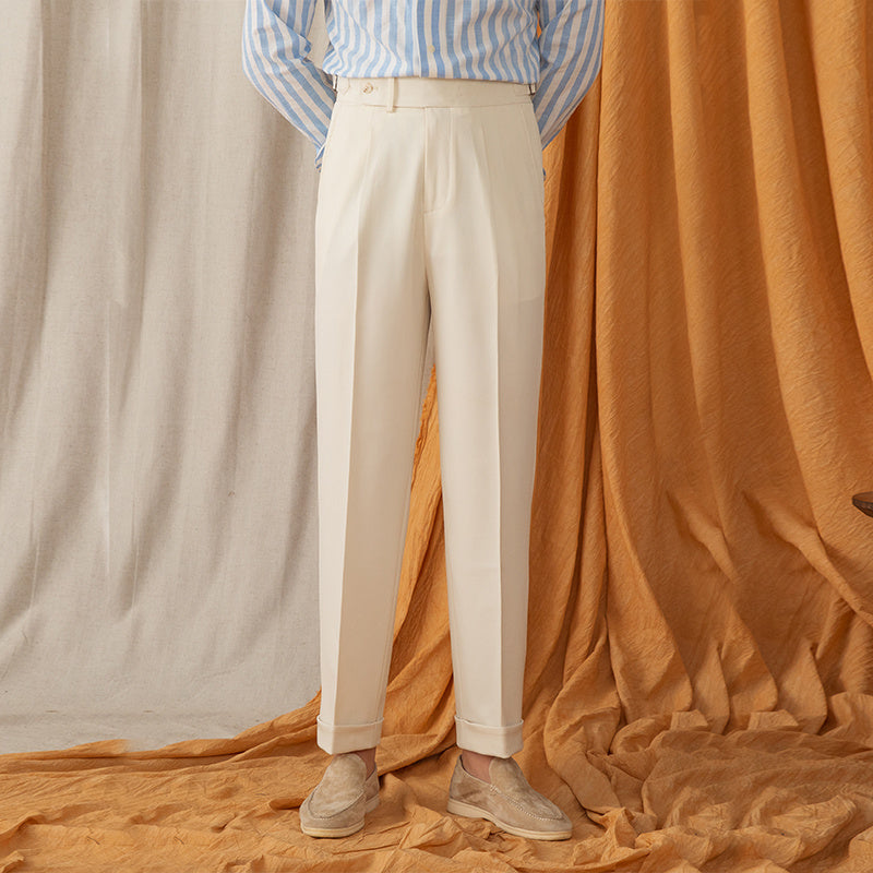 British Retro Casual Trousers